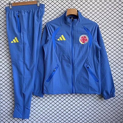 2026 Columbia dark blue windbreaker suit, size S-XXL