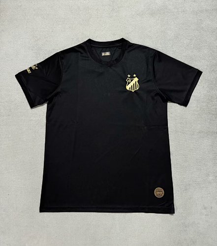 25/26 Santos T-shirt Black S-4XL