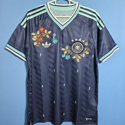 26-27 Germany Away Game: Embroidered Version S-2XL