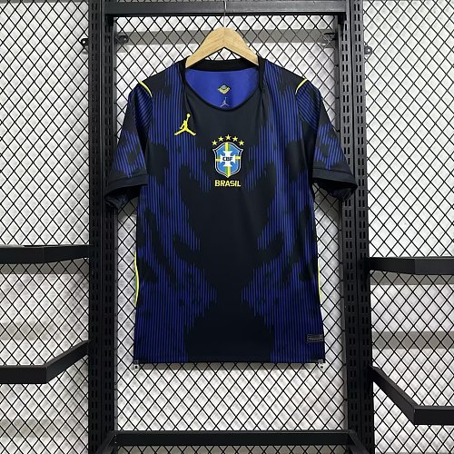 2026 Brazil Soccer Jersey Away Customization