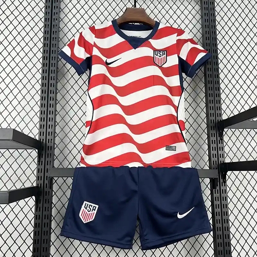 2026 Kids World Cup USA Soccer Jersey Home
