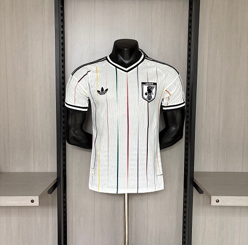 2026 Player Version Japan White Soccer Jersey Away