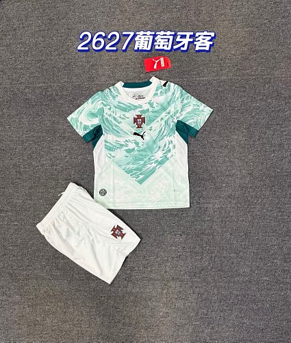 2026 Kids World Cup Portugal Soccer Jersey away