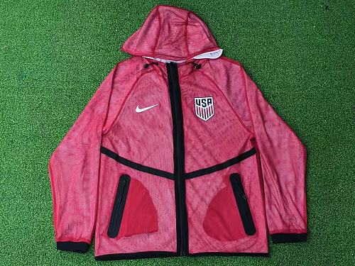 2026 World Cup US team red kit with cap, size S - 3XL