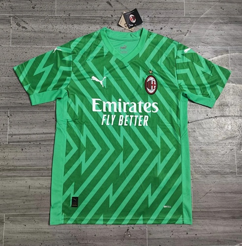23/24AC Milan goalkeeper Green S-XXL