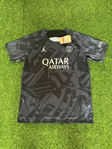 22-23 Paris Jordan pre-match black training uniform S-XXL