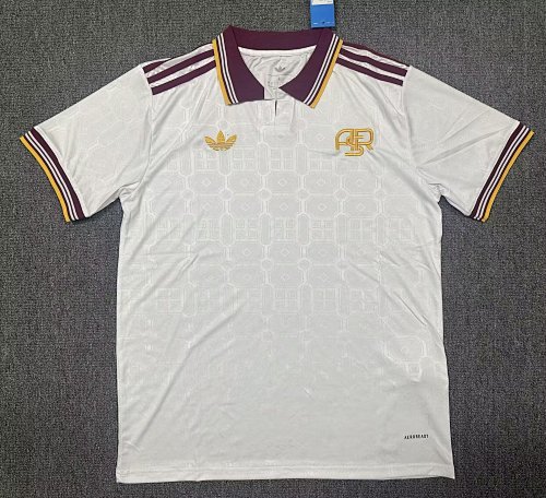 25-26 Rome Third Away Jersey Red Collar S-2XL