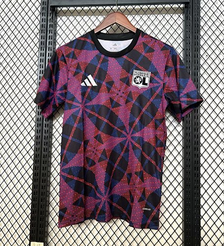 25/26 Lyon's pre-match uniform is S-4XL