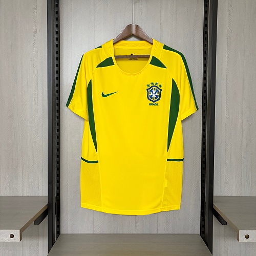 Retro 2002 Brazil home S-XXL