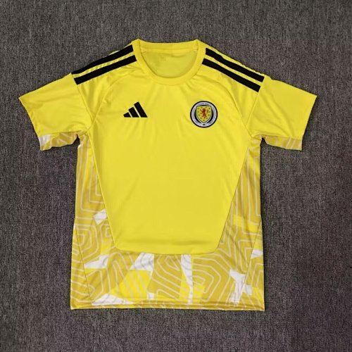 26/27 Scottish yellow goalkeeper S-4XL