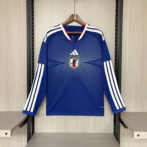 2026 Japan Long-Sleeve Soccer Jersey Home Fan