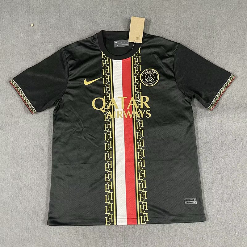 25/26 Paris Special Edition Black and gold Nike S-XXL