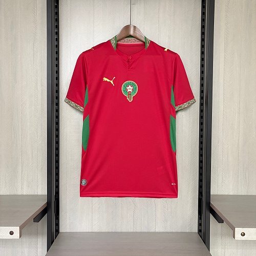 2026 World Cup Morocco Soccer Jersey Home