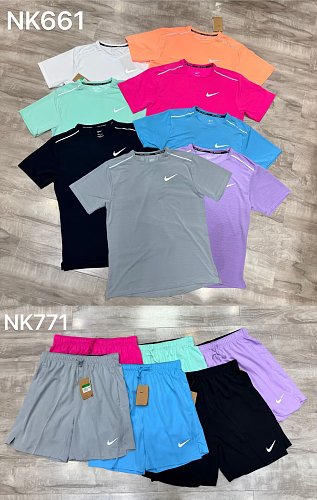 Nike short-sleeved set