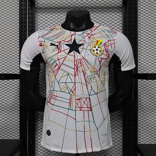 2026 World Cup Player Version Ghana Soccer Jersey Home