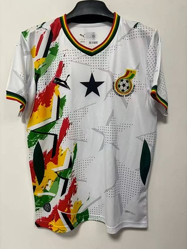 26-27 Ghana Special Edition White S-2XL