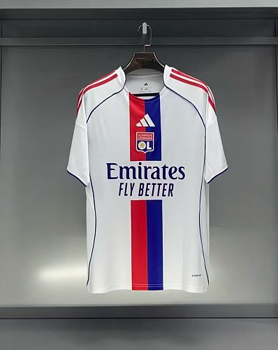 25-26 Lyon home jersey, S-2XL