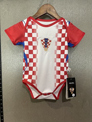 2026 Baby Croatia Soccer Jersey Home