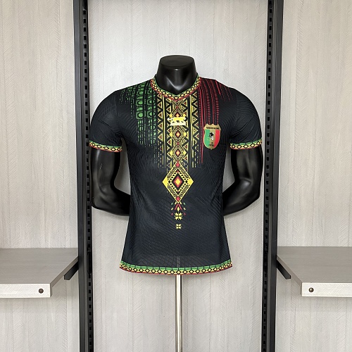 2026 Player Version Mali Black Soccer Jersey Second Away