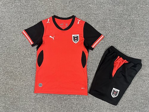 2026 Kids Austria Soccer Jersey Home