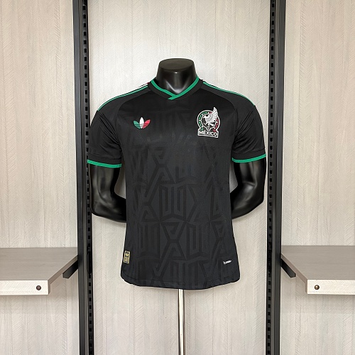 2026 Player Mexico Black Soccer Jersey Second Away