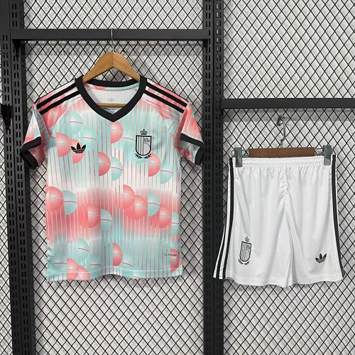 2026 Kids World Cup Belgium Soccer Jersey Away