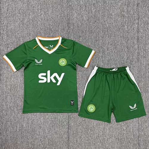 2026 Kids Ireland Soccer Jersey Home