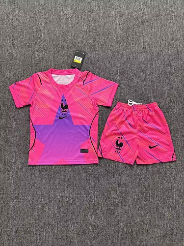 2026 Kids French Goalkeeper - Pink  16# - 28#
