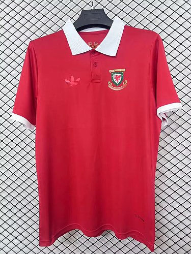 2026 Wales 150th Souvenir Red Soccer Jersey