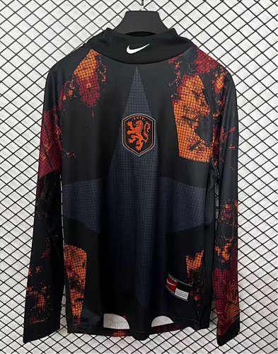 2026 Netherlands Hollywood Goalkeeper Long Sleeve Soccer Jersey