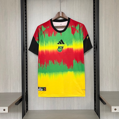 2026 Jamaica x Bob Marley Pre Match Soccer Jersey