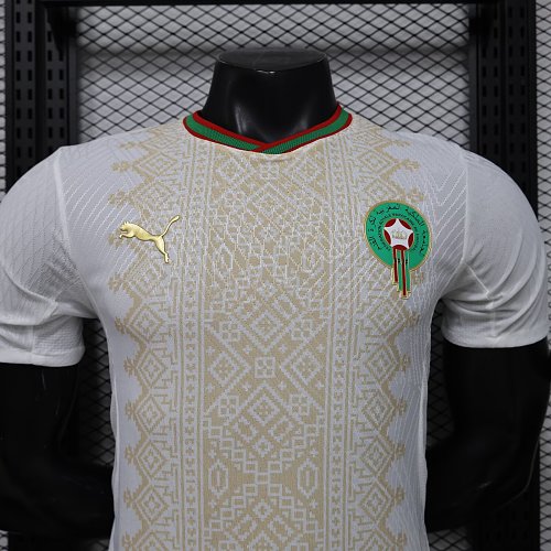 2026 Player Version Morocco Soccer Jersey Away