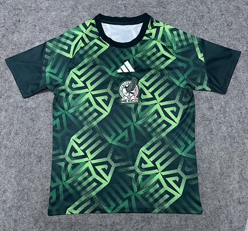 2627 Mexican training suit before the game, green, S- 4XL