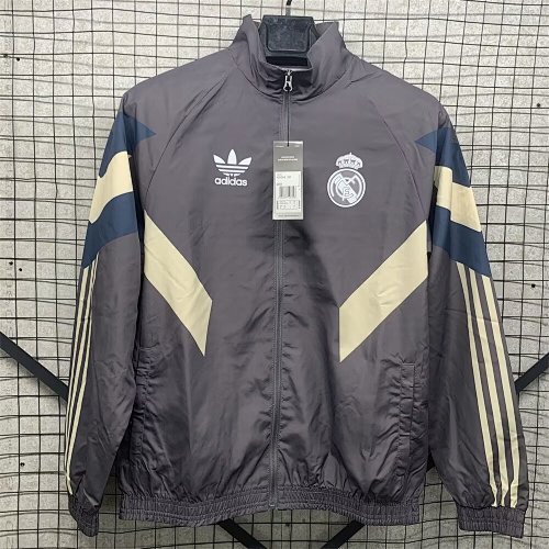 Real Madrid one-sided trench coat S-XXL