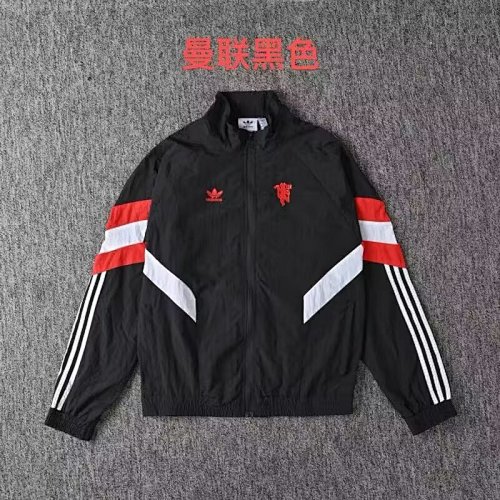 Man U casual jacket Black S-3XL