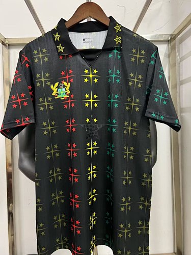 26/27 Ghana GH Training Suit - Black S - 2XL