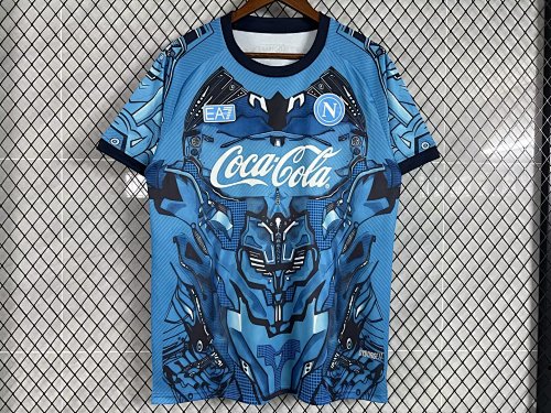 2526 Napoli training jersey in blue,  S-XXL