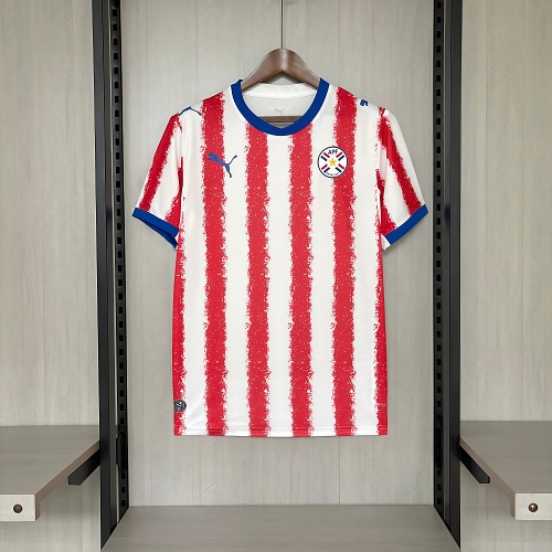 2026 World Cup Paraguay Soccer Jersey home